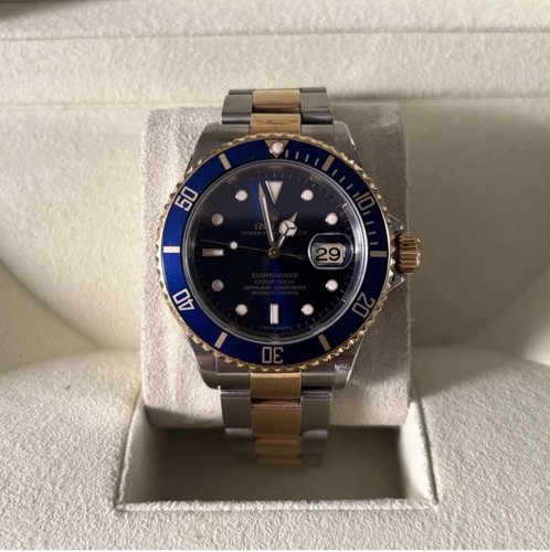 Rolex submariner 16613 - submariner, blue