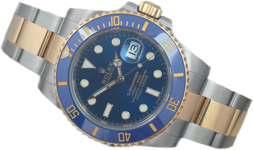 Rolex submariner date bluesy - rolex,