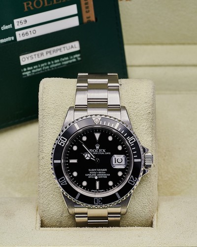 Rolex submariner date 16610 - rolex,