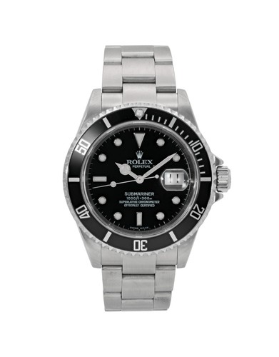 Rolex submariner date black - rolex,