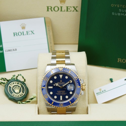 Rolex submariner date - rolex, 116613lb