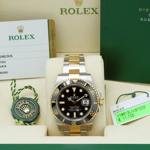 Rolex submariner date 116613ln - date,