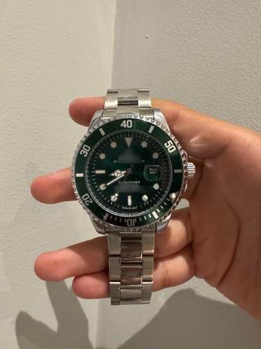 Submariner style 40mm watch - 40mm,