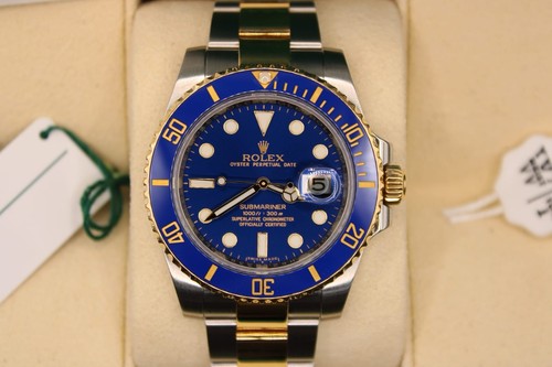 Rolex submariner blue men - rolex, men's