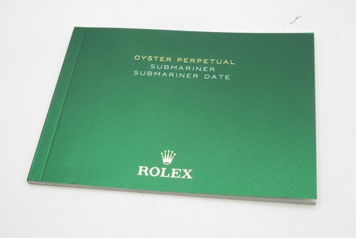 Rolex submariner date booklet - submariner,