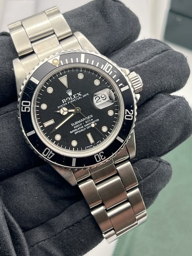 Rolex submariner 16800 watch - rolex,