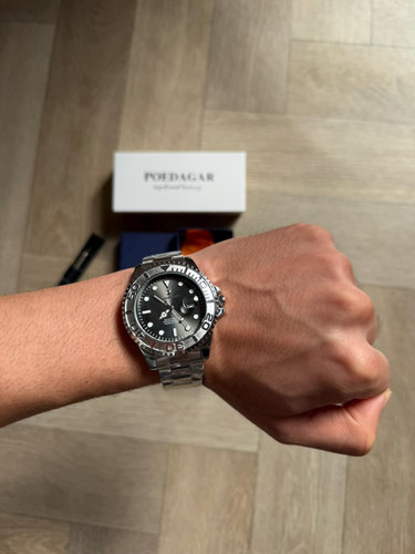 Men watch silver - watch,